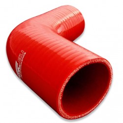 Silicone Reducer elbow 67' 80/89mm Red