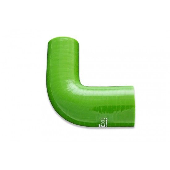 Silicone Reducer elbow 90' 25/32mm Green
