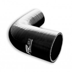Silicone reducer elbow 90' 25/41mm Black