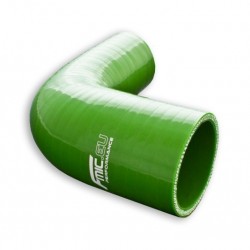 Silicone reducer elbow 90' 25/41mm Green