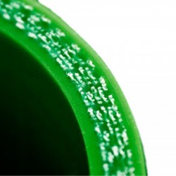 Silicone reducer elbow 90' 70/83mm Green