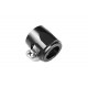 AN -4 AN4 12mm rubber hose end finisher twisted jubilee clip Black