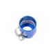 AN -4 AN4 12mm rubber hose end finisher twisted jubilee clip Blue