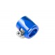 AN -6 AN6 15mm rubber hose end finisher twisted jubilee clip Blue