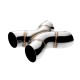 Welded X-Pipe FMIC.Pro 76mm 304 stainless steel