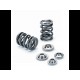 Valve dual springs SuperTech, Nissan Skyline RB25 DOHC 24v (83lbs@35mm)(solid lifter conversion)