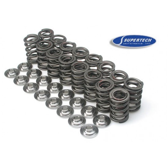 Valve single springs SuperTech, Nissan Skyline RB25 DOHC 24v (80lbs@30.6mm)(hydraulic lifters)