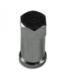 Winters steel cover nut 3/8