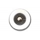 Cone air filter - diameter 89mm srebrny