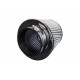 Cone air filter - diameter 89mm srebrny