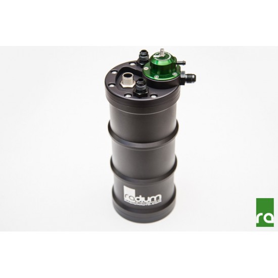 FST-R Fuel Surge Tank with Integrated FPR for Single Ti Automotive E5LM Radium Engineering
