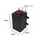 SWIRL POT 1,3L WITH SINGLE PUMP SLOT
