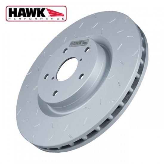 Brake Disc Hawk Quiet Slot front, 05-10 Chrysler 300C V6 & 5.7 V8 / 09-12 untilldge Challenger R/T / 2012 Challenger 5.7 V8 / 06-12 Charger R/T, SXT / 05-08 Magnum R/T, SE, SRT8, SXT (345mm x 22mm)