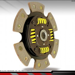 Clutch Disc ACT 6 PAD, Honda Civic & CRX B-series (B16A2/B18C4/B18C6) (EK4/EK9/EG2/EG6/MB6/MC2) / 97-01 Integra 1.8L DC2 / 94-01 Integra 1.8L DB8