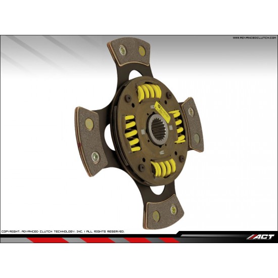 Clutch Disc ACT 6 PAD, Nissan 200SX 2.0l SER SR20DE FWD 95-99 / Nissan Almera N15/N16 / Primera P10 GT / Primera P11/P12 GTVE SR20VE / NX 2000 Cupe (215mm)