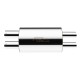Oval through muffler FMIC.Pro 425mm 63/63mm