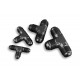 Tee male/male/male AN6/AN6/AN6 Black