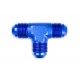 Tee male/male/male AN8/AN8/AN8 Blue