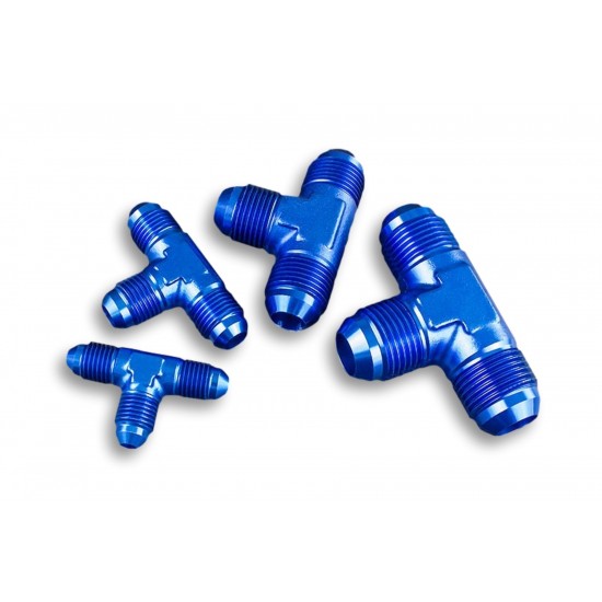 Tee male/male/male AN8/AN8/AN8 Blue