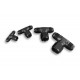 Tee male/female/male AN12/AN12/AN12 Black