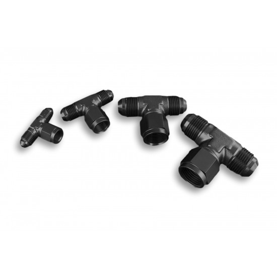 Tee male/female/male AN4/AN4/AN4 Black