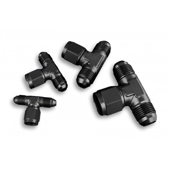 Tee male/female/male AN4/AN4/AN4 Black