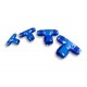 Tee male/female/male AN8/AN8/AN8 Blue