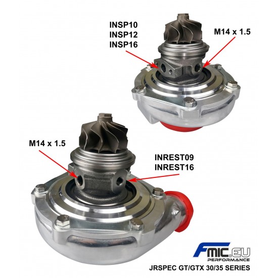 Turbocharger JRspec GT3076R Hybrid Ceramic BB T3 .82 żeliwo