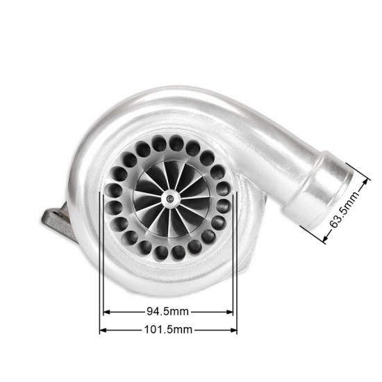 Turbocharger JRspec GTX3082R+ Hybrid Ceramic BB (GTX3087) T3 .63 żeliwo