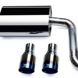 Titanium exhaust system Ford Mustang 2.3 Catback Vogler Racing