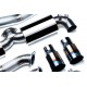 Titanium exhaust system Mitsubishi Lancer Evo X Catback Vogler Racing