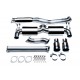 Titanium exhaust system Mitsubishi Lancer Evo X Catback Vogler Racing