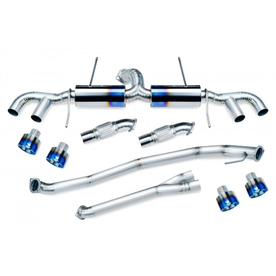Titanium exhaust system Nissan GTR R35 09-14 Vogler Racing