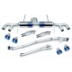 Titanium exhaust system Nissan GTR R35 09-14 Vogler Racing