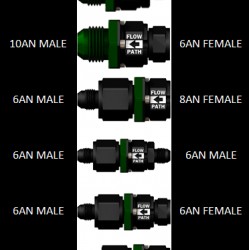 Universal Check Valve Kit 6AN Radium Engineering