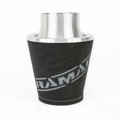 Universal Neck Black Large Aluminium Base Cone Filter Ramair JS-102-SL 60mm