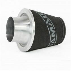 Universal Neck Black Large Aluminium Base Cone Filter Ramair JS-102-SL 60mm