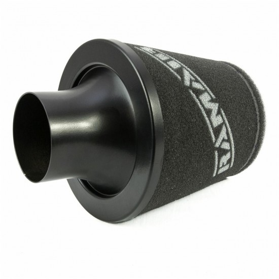 Universal Neck Black Large Aluminium Base Cone Filter Ramair JS-105-BK-KIT 70mm