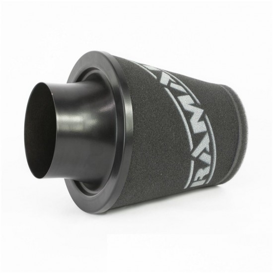 Universal Neck Black Large Aluminium Base Cone Filter Ramair JS-175-100-BK-KIT 102mm