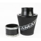 Universal Neck Black Large Aluminium Base Cone Filter Ramair JS-175-100-BK-KIT 102mm