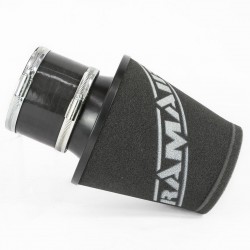 Universal Neck Black Large Aluminium Base Cone Filter Ramair JS-175-100-BK-KIT 102mm