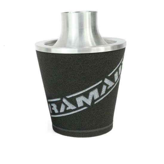 Universal Neck Black Large Aluminium Base Cone Filter Ramair JS-175-70-SL 70mm