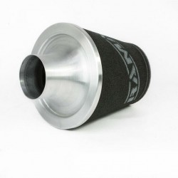 Universal Neck Black Large Aluminium Base Cone Filter Ramair JS-175-70-SL 70mm