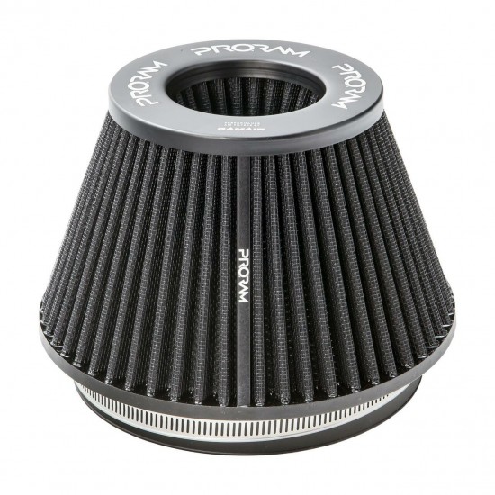PRORAM PR-CC-194-150-VS-83 83mm ID Neck Medium Cone Air Filter with velocity stack