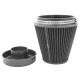 PRORAM PR-CC-195-150-VS-83 83mm ID Neck Large Cone Air Filter with velocity stack