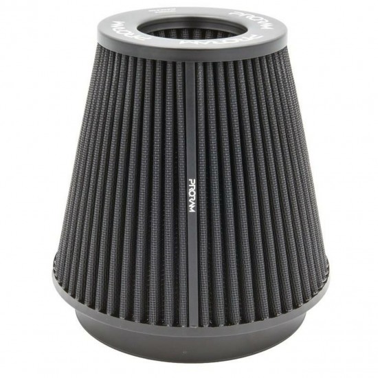 PRORAM PR-CC-195-150-VS-83 83mm ID Neck Large Cone Air Filter with velocity stack