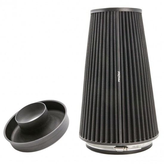 PRORAM PR-CC-196-150-VS-70 70mm ID Neck Extra Large Cone Air Filter with velocity stack