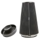PRORAM PR-CC-196-150-VS-70 70mm ID Neck Extra Large Cone Air Filter with velocity stack