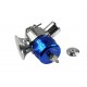Universal blow off valve with dual channel for 4- and 6-cylinder engines