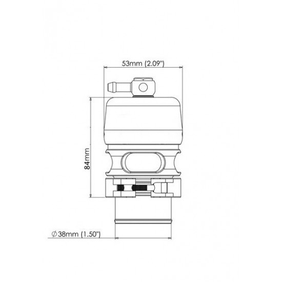 Universal blow off blow-off valve FMIC.EU